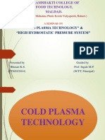 Cold Plsma &HPP