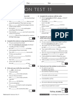 Unit 11 Extension Test PDF