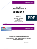 BLD 255 Building Science Iii: Prepared by