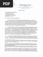 Ron Johnson Letter