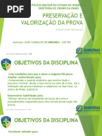 Preservação e Valorização Da Prova Cfs 2017