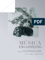Mu Sica em Contexto ANO XI VOL.1 2017 PDF