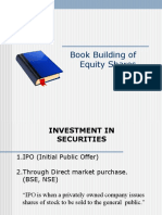 Book Building of Equity Shares