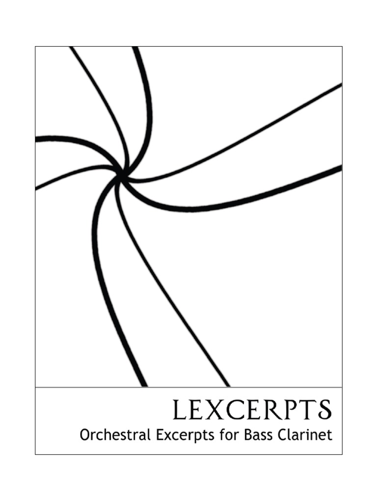 Lexcerpts Orchestral Excerpts For Bass v3.1 (US) PDF
