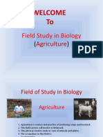 Field Study in Biology