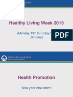 Healthy Living Awareness 2015 Edited 27 Jan 15