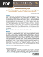 Epistemologia Feminista - Ana Ester Pádua Freire