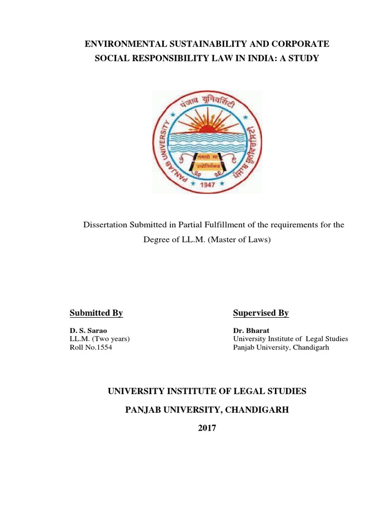 How To Write A Good Dissertation thesis Sample Part 1 PDF