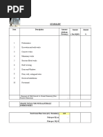 Bill of Quantity Spreadsheet