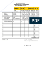 Anggaran PKL 2017/2018