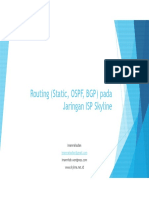 Purbaratu Skyline - Routing