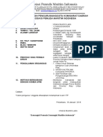 Formulir Biodata Calon Pengurus Komda APMI 2