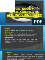 Minerales No Metalicos