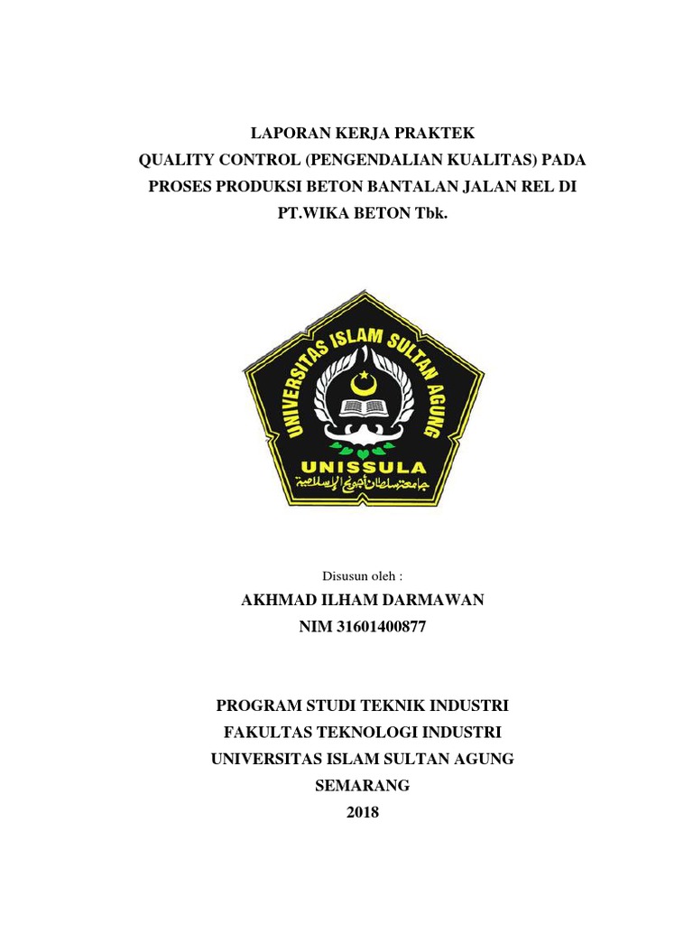 Laporan Kerja Praktek Pt Wika