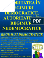 3-4. Autoritatea in Regimuri Democratice Si in Regimuri Nedemocratice