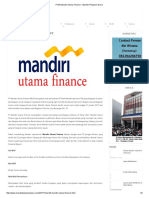 Profil Mandiri Utama Finance - Mandiri Pinjaman Dana