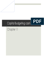 2.2 Capital Budgeting Cash Flow