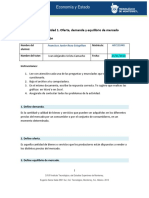 MIII-U2 - Actividad 1. Oferta, Demanda y Equilibrio de Mercado