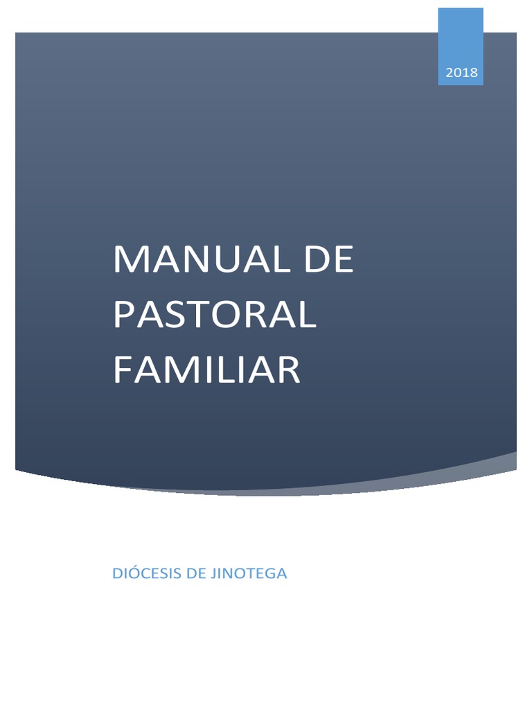 Libro de Pastoral Familiar | PDF | Iglesia Católica | Matrimonio