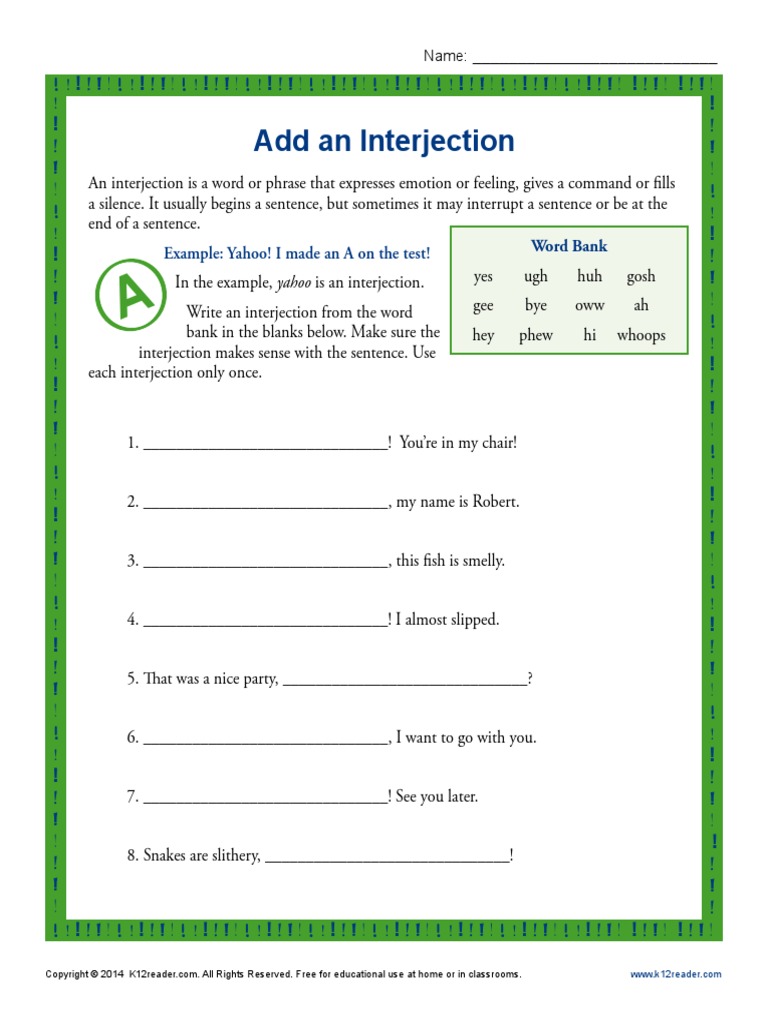 interjection-worksheet-pdf-sentence-linguistics-semantics