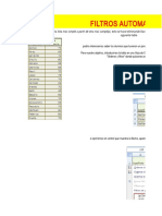 Excel Intermedio Filtros