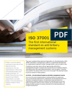 ISO 37001 International Standard On Anti-Brivery Managment Systems Brochure