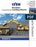 KOM PC2000-8 Specs PDF