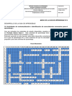 Crucigrama Financiero