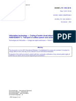 Information Technology - Coding of Audio-Visual Objects - Part 3: Audio, AMENDMENT 3: Transport of Unified Speech and Audio Coding (USAC)