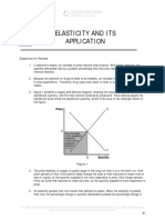 Elasticity and Its Application: Questions For Review