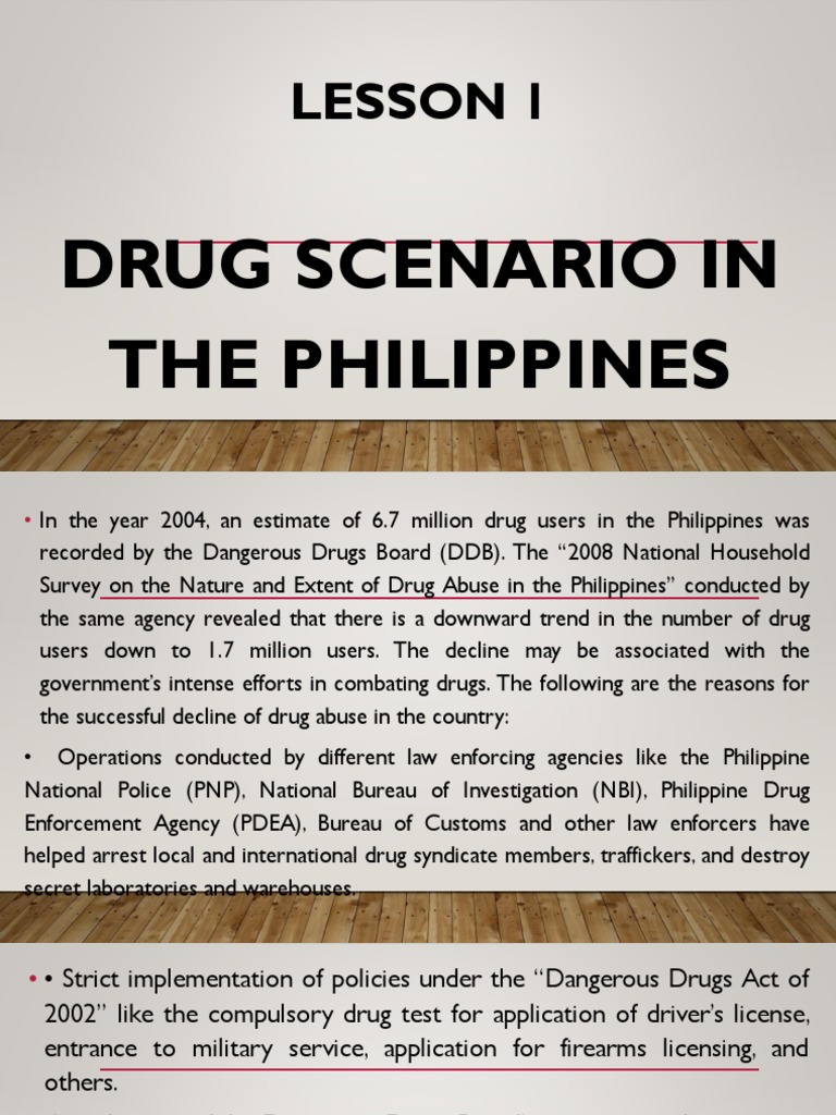illegal drugs in the philippines essay