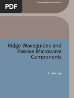 Ridge Waveguides and Passive Microwave Components PDF