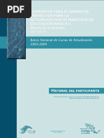 ANTOLOGIA Elementos para El Diseño de Proyectos para La Actualización de Maestros de Educación Básica II