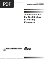 AWS Filler Metal Classification Guide | PDF | Construction | Welding