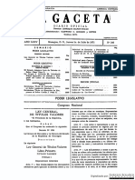 Decreto Precidencial 1824 Nicaragua