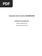 Automotive Service Advisor (Incomplete)_autosrvad_pcd