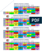 Horario de Clases