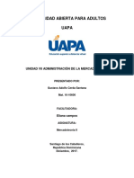 Tarea 7 Mercadotecnia II