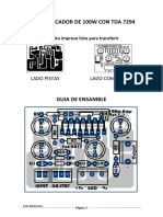 PCB Amp 100w by Kriss Electronics