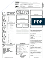 Nathaniel Oxenstar, Human Bard (Lv. 6) PDF