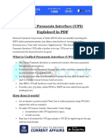 Unified Payments Interface UPI Explained in PDF