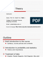Probability Theory Introduction