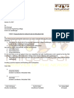 Subject: Proposal Letter For Cultural Events by Nrityabeat Club