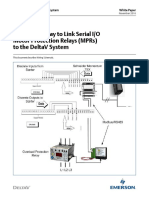 Wrong Way to Link Serial i o Motor Protection Relays Mprs to Deltav System en 57270