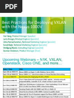 VXLAN With N1KV Best Practices - Oct 3rd 2012 v1