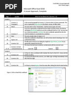 Microsoft Office Excel 2010 A Lesson Approach, Complete: Location Notes For You About Unit 1 (Lessons 1-3)