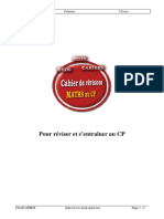 Cahier Math CP PDF