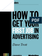 How To Get Your First Job in Advertising