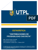 Unidad - 4 - Distribuciones Discretas de Probabilidad