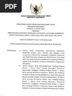 Download Perbawaslu No 12 Tahun 2017 Pengawasan Kampanye Pilgu Pilbup Wako by Hayati SN370569034 doc pdf